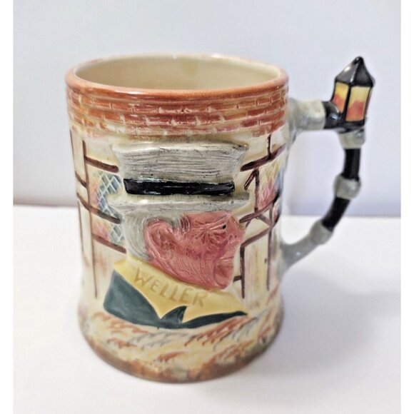 Lancaster Sandland England Hand Painted Dickens Mug Sairy Gamp & Weller 16 oz - Picture 2 of 11